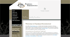 Desktop Screenshot of fiandacaperiodontics.com